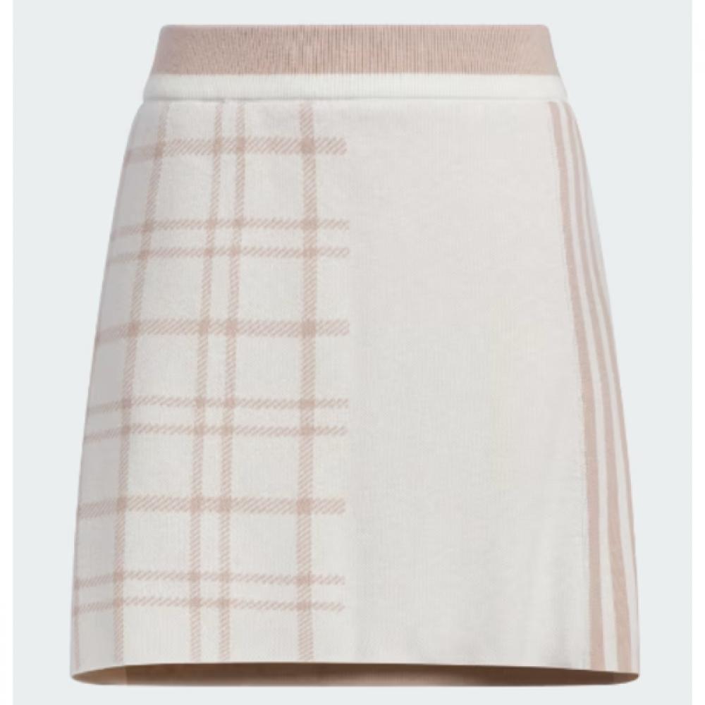 Adidas Гольф 24fw Fulley Fashion 3s клетчатая юбка Is4756