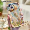 Phone case: 2D flat, suitable for iPhone 18 17 16 15 14 13 12 Pro protective case, rainbow parachute, perfect Christmas and Halloween holiday gift