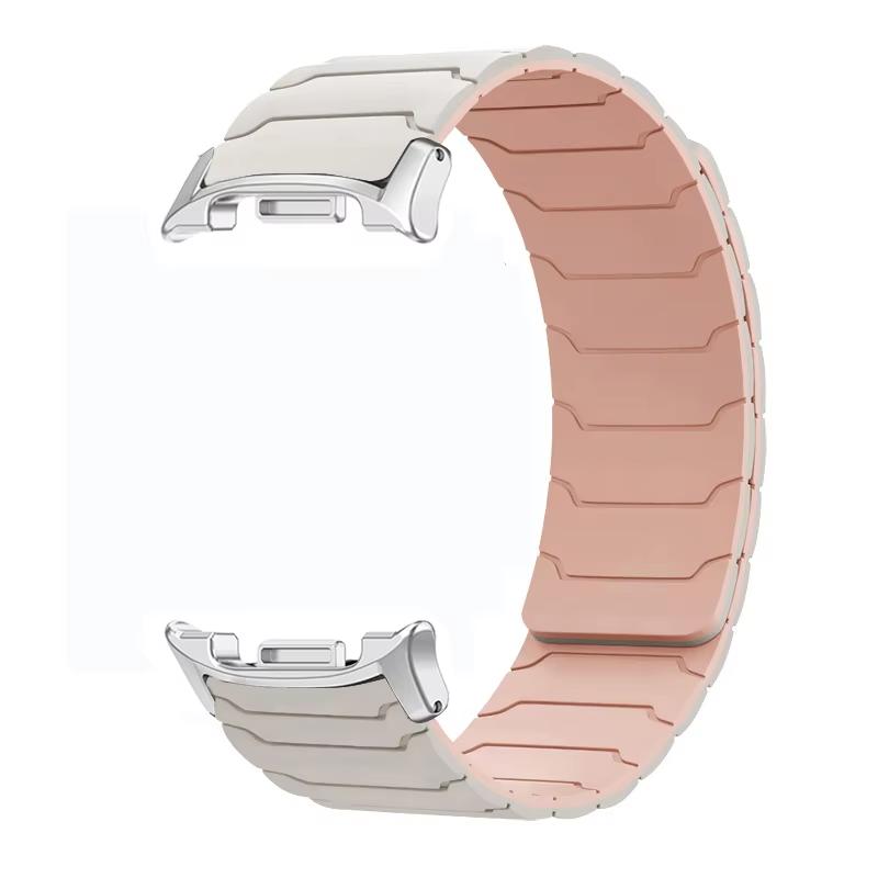 Силиконовый ремешок для Samsung Galaxy Watch 8 40 мм 44 мм 8 Classic 46 мм Спортивный магнитный браслет Galaxy Watch Ultra 2026 47 мм Correa