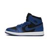 Детские кроссовки Air 1 Retro High OG PS Dark Marina Blue Black White AQ2664-404