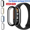 Мягкий силиконовый ТПУ чехол для умных часов Xiaomi Mi Band 10 9, защитная рамка-бампер для экрана, чехол-оболочка для Xiaomi Mi Band 8/Band 9
