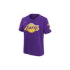 Nike Футболка с коротким рукавом X NBA Los Angeles Lakers Letter Logo, повседневная, дышащая, детские топы, фиолетовая 3Z2B7NBBM-LAK