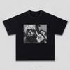 Kurt Cobain Nirvana Графическая футболка Винтажная стираная Мерч группы Харадзюку Унисекс Оверсайз С круглым вырезом Хлопок Короткий рукав Футболки