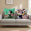 B-Billy & Mandy'sAdventure Cushion Cover Multi-Scene Pillow Cover for Home & Car - Reversible, Soft & Durable for Daily Use