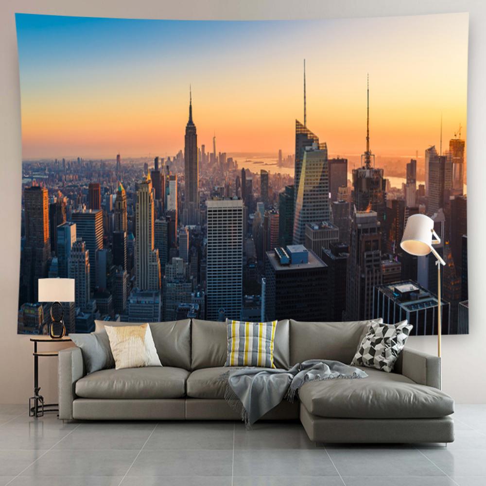 Скандинавский гобелен, прикроватное украшение, фон для комнаты, подвесная ткань для спальни, фоновая ткань для гостиной