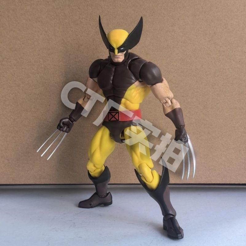 В наличии Ct Toys Росомаха Mafex 138 Коричневая Фигурка 096 Синяя Комикс Вер Желтая Люди Икс Аниме Фигурка Действия Фигурка Пользовательские Подарки Игрушка