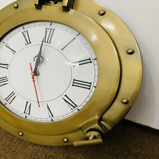 Часы морские латунные судовые иллюминаторные часы морские настенные часы домашние декоративные 30,48 см