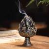 Латунный Мини-Курильница Богатство Винтажная Медь Офис Дом Антиквариат Аксессуары Фигурки Настольные Украшения Креативные Подарки