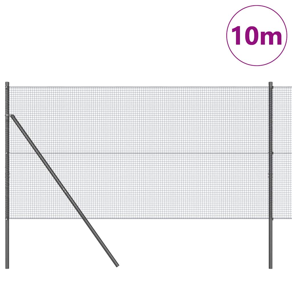 Ground Fix Welded Wire Fence 10 x 1 m (W x H)