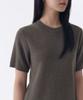 Musinsa Standard Woman Women'S Crew Neck Knit Mini Dress [Khaki Brown]