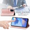 Чехол-книжка из кожи Foral Book для Vivo V25E V23E V21E Y22S Y21S Y20S Y53S Y33S Y11S Y19S Realme C25S OPPO A53S A54S A15S A57S A16S Мягкий чехол