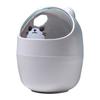 Mini Desktop Trash Can Cute Appearance Large Opening Desk Plastic Garbage Can Detachable Waste