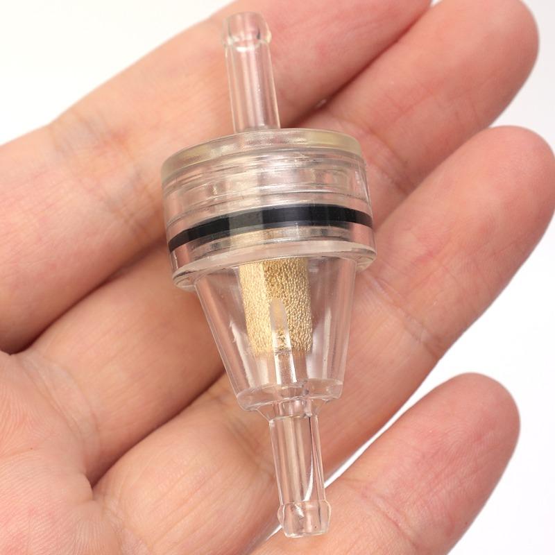 1/4pcs Motorcycle Fuel Filter Universal Gas Inline Fuel Filter Engine Inline Gasoline Filters Scooter Filter Tool for Kawasaki