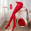 Женские праздничные леггинсы осень/зима облегающие красные для свадеб