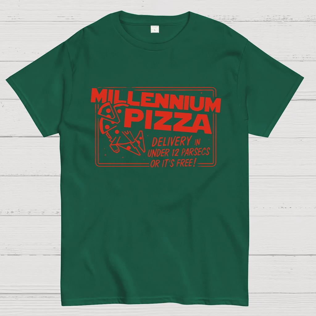Millennium Pizza Cotton Summer Casual Cool Loose T-Shirt