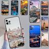 Турция Стамбул Пейзаж Чехол для iPhone 16 Pro Max 14 13 12 11 15 17 Pro Max mini 15 16 Plus 16e 17 Air Чехол для телефона