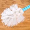 Long-handled Sanitary Brush Cleaning Curved Corner Toilet Brush with Base