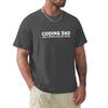 Coding Dad Like A Normal Dad But Cooler Programmer Dad TShirt heavyweights oversized t shirt men