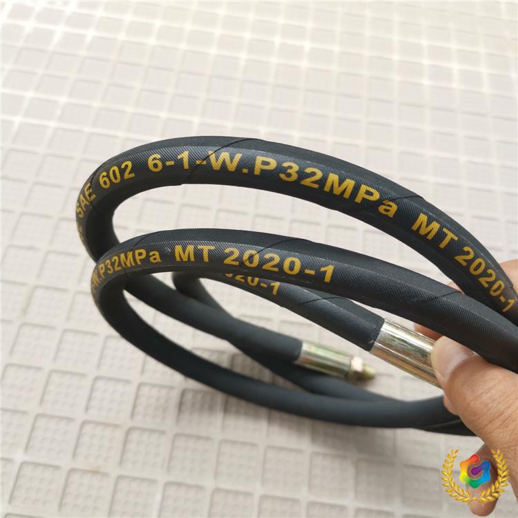 Взрывозащищенный гибкий стальной шланг для солидоловой масленки с удлиненным наконечником высокого давления