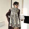 New Jacquard Scarf Women's Autumn and Winter Double-sided Imitation Cashmere Warm Shawl Premium Versatile Thickened Scarf