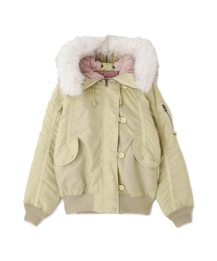 AVIREX Jacket Limited Edition TAPE GATHER N-2B Women's S 040 Beige 783-5252606