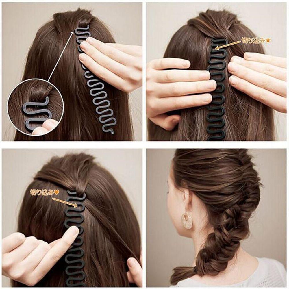 Magic Braid Tool Hair Clips Wave Type Women Twist Braider Braiding Hair Braider Styling Tool