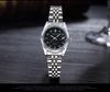 WLISTH Luxury Gold Watch Lady Men Lover Stainless Steel Quartz Waterproof Male Wristwatches for Men Analog Auto Date Clcok