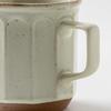 Minoru Pottery Eureka -Shinogi- Mug, Light Blue