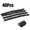 Gasket Line Clip 40pcs Accessories Brake Line Holder Double Brake Plastic Practical Replacement Useful Brand New