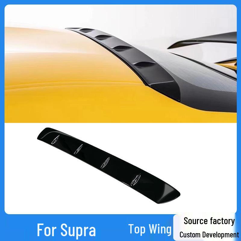 Toyota Supra A90 Roof Spoiler: 2019-2023 Rear Wing Exterior Modification