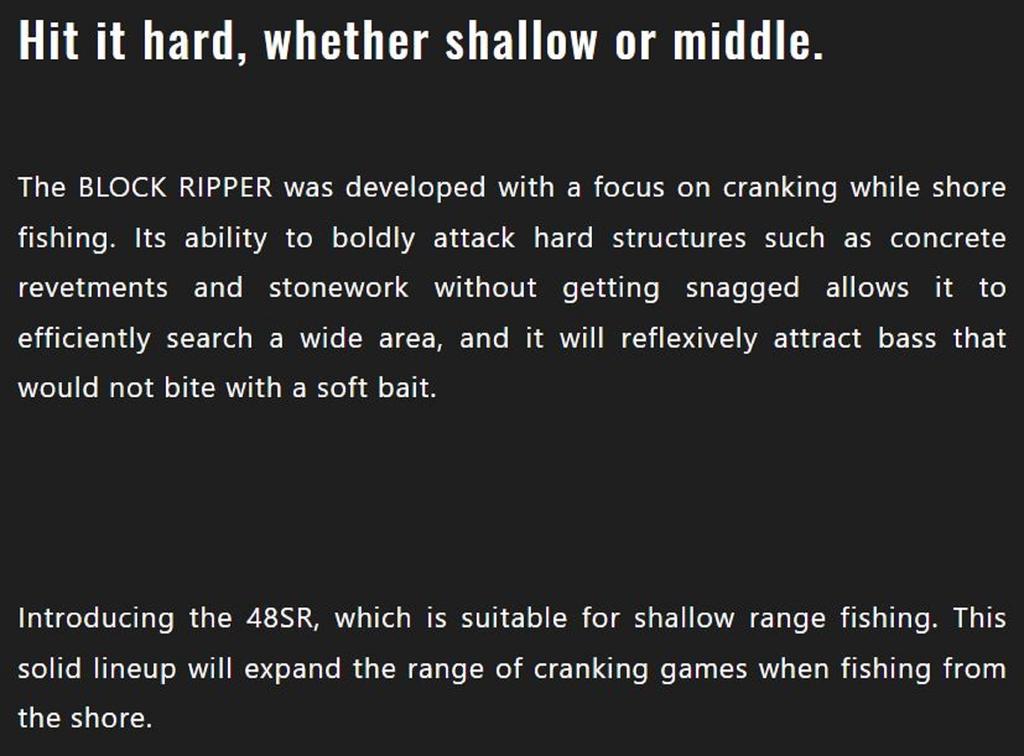 Jackall Block Ripper 48 Mr Floating Lure Uroko HL Chigill (9309)