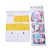 Organize Your Space with Fabric Pocket Bag Wall Hanging Storage for Bedroom and Bathroom
