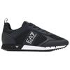 Emporio Armani EA7 Кроссовки на шнуровке с круглым носком, Color Block, низкие, повседневные, унисекс, Черный 7X000334AF18610MC001