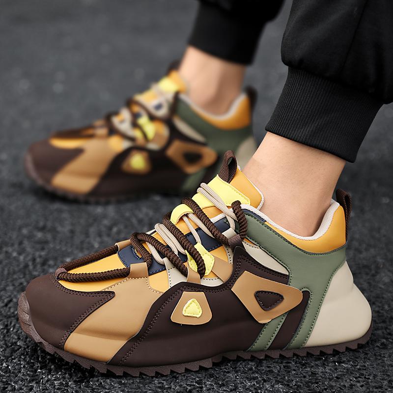 Мужская обувь, новая повседневная спортивная обувь для папы, боевая индивидуальность, мужская обувь с внутренним увеличением