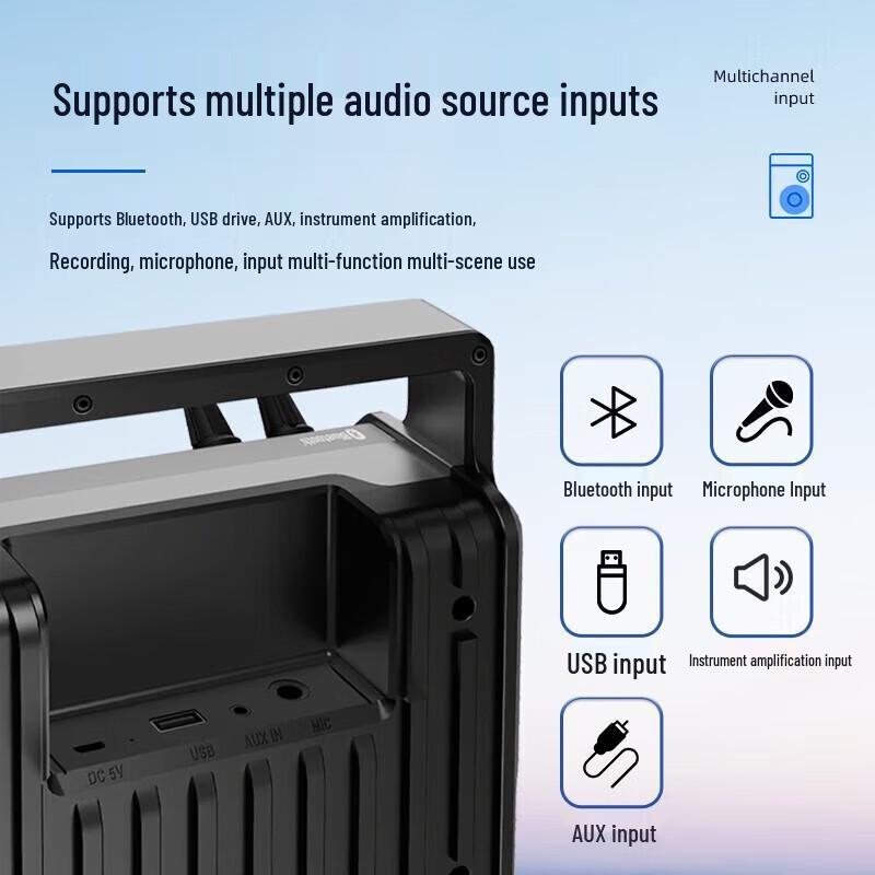 Philips SD50X Portable Outdoor Bluetooth Speaker