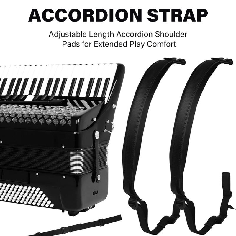 Adjustable Accordion Strap Soft Accordion Belt Strap Replacement for Accordion
