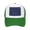 Flag Of Alaska Unisex Cap Casual Plain Baseball Cap Adjustable Snapback Trucker Hats For Women Unisex