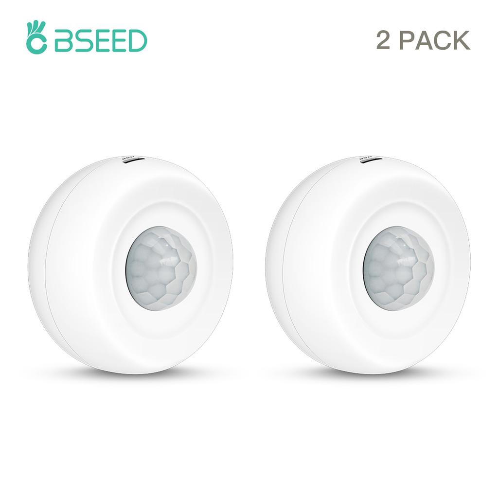 BSEED Умный PIR-датчик движения Zigbee Переключатель Домашняя безопасность Детектор движения тела Поддержка Tuya Smart Life Приложение Google Home