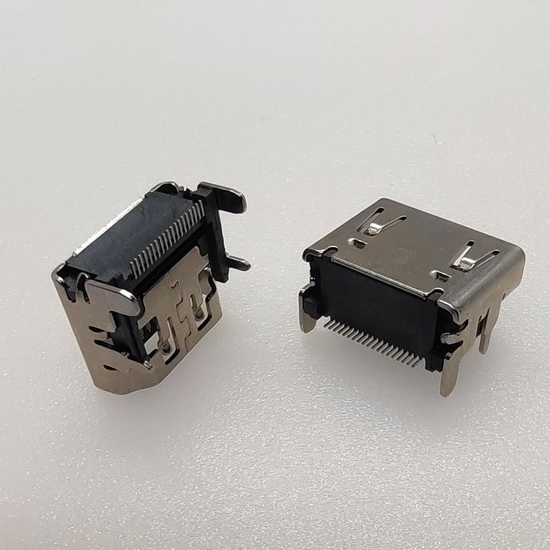 Разъем HDMI мама SMD AF19PIN для монтажа на плату