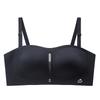 Strapless underwear, comfortable gathering, upper support, anti-sagging adjustment type, breast-closed breathable bra cover