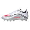 adidas F50 Messi League MG Удобные Универсальные Прочные Низкие Детские Футбольные Бутсы Детские Футбольные Бутсы Белый Красный Серебристый JP7449