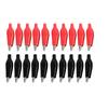 20Xs Red Black Soft Plastic Testing Probe Alligator Clips Crocodile Test Clip
