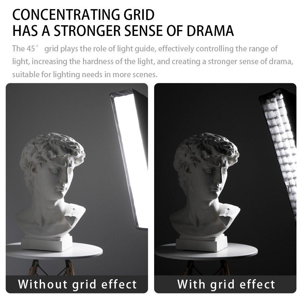 Фотосотовая сетка Фотографический зонт Софтбокс Зонт-стробоскоп Софтбокс Студийная фотография