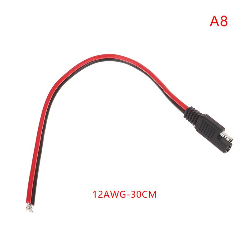 Sae Connector Extension Cable Sae Quick Connector Disconnect Plug Sae Power Automotive Solar Panel Cable Male Female Plug Wire