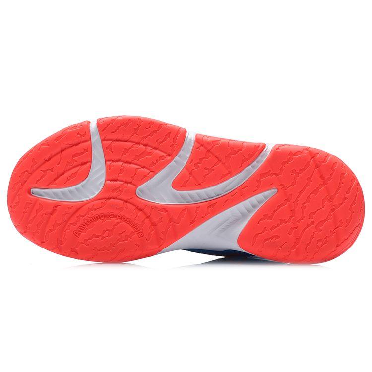 Баскетбольные кроссовки LiNing High-Top, детские кроссовки, синие, красные, YKBR064-13