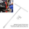 3/8in Drive T Handle Socket Holder 1/4" and 1/2" Adaptors T Handle Wrench Set  Auto Shop
