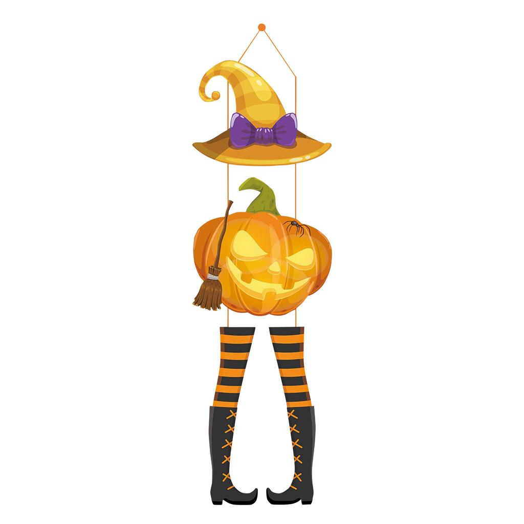 Украшение для Хэллоуина P Umpkin B на двери, подвесное украшение в форме атмосферы, подвеска