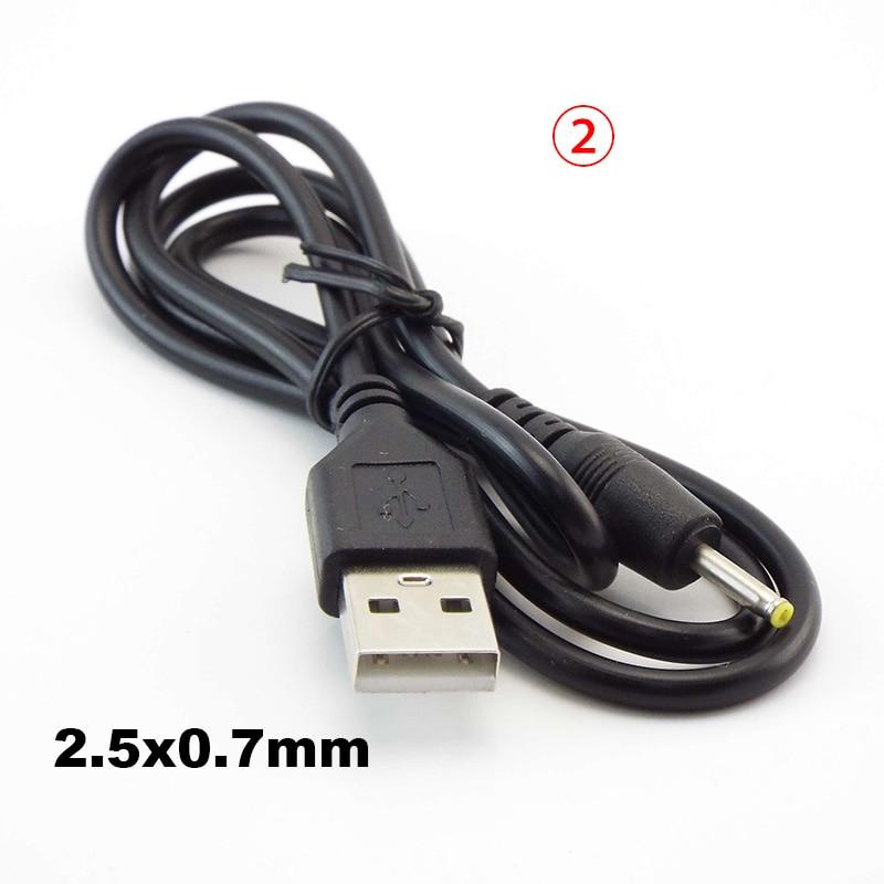 USB тип A штекер постоянного тока 5,5 2,1 2,5 2,0 3,5x1,35 4,0x1,7 мм штекер мини-5-контактный источник питания штекер разъем удлиненного зарядного кабеля