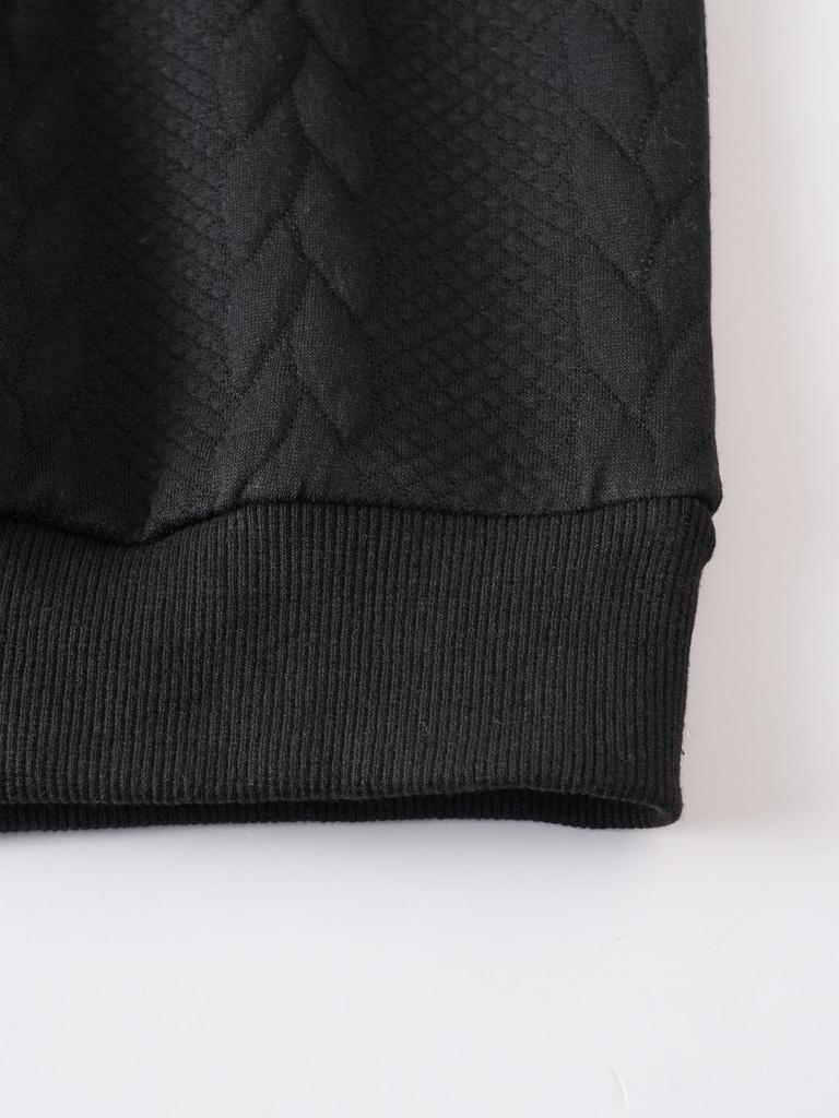 Мужская повседневная толстовка-пуловер с полумолнией и воротником - Стиль Весна/Осень 2025