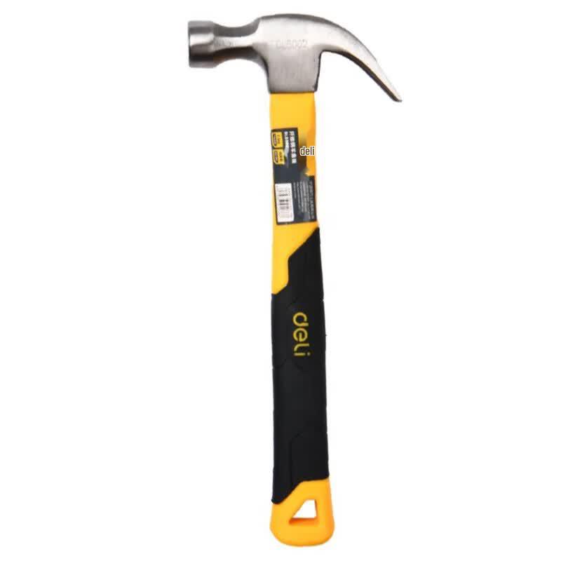 Deli 1lb Fiberglass Handle Claw Hammer